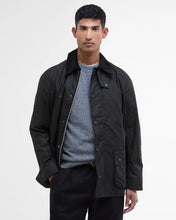 Load image into Gallery viewer, Barbour Ashby Wax Jacket - Black/Classic