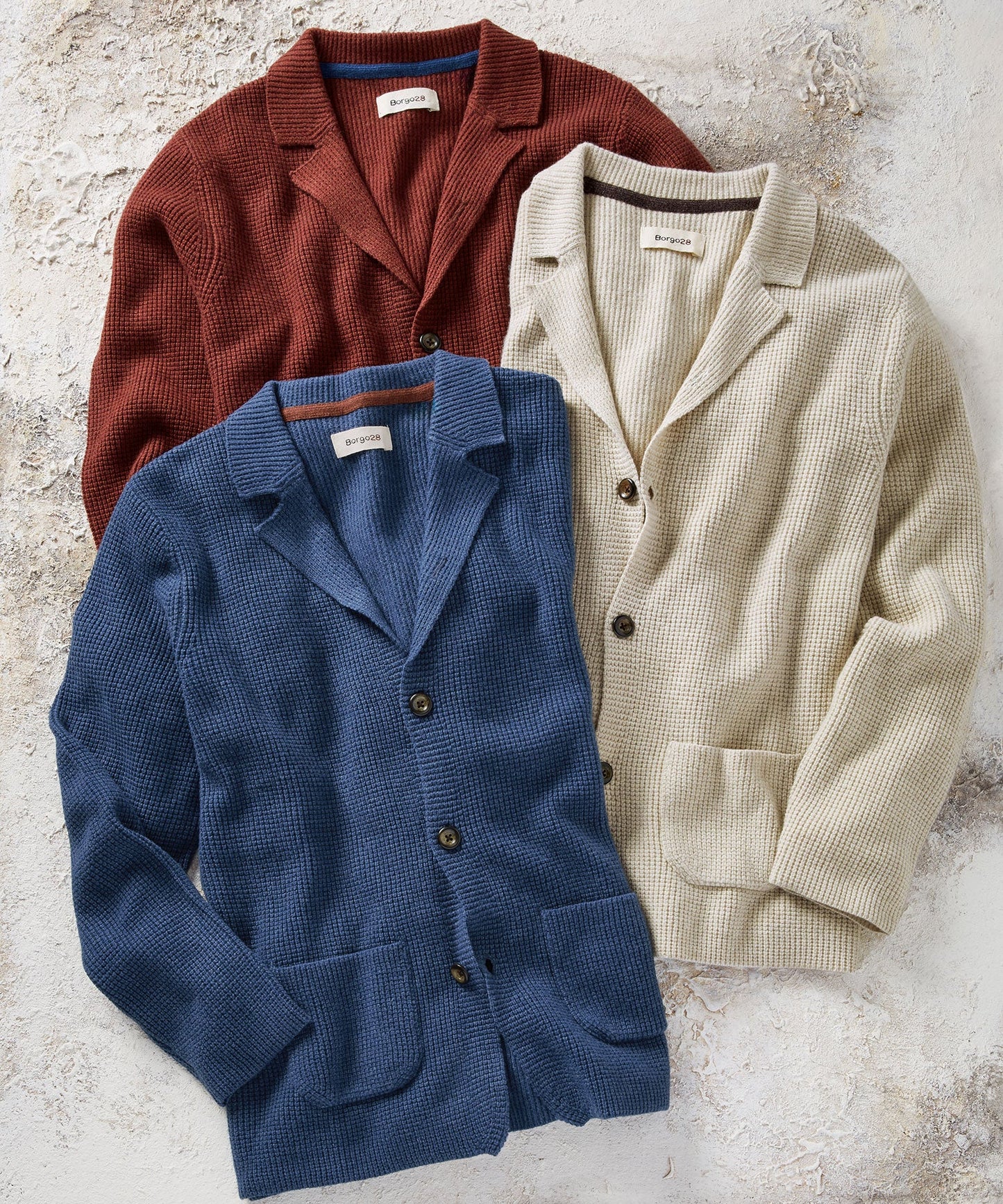 Borgo 28 - Soft Wool Blazer Sweater