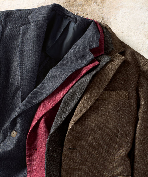 Borgo 28 - Sport Garment-Dyed Two-Button Blazer - Olive