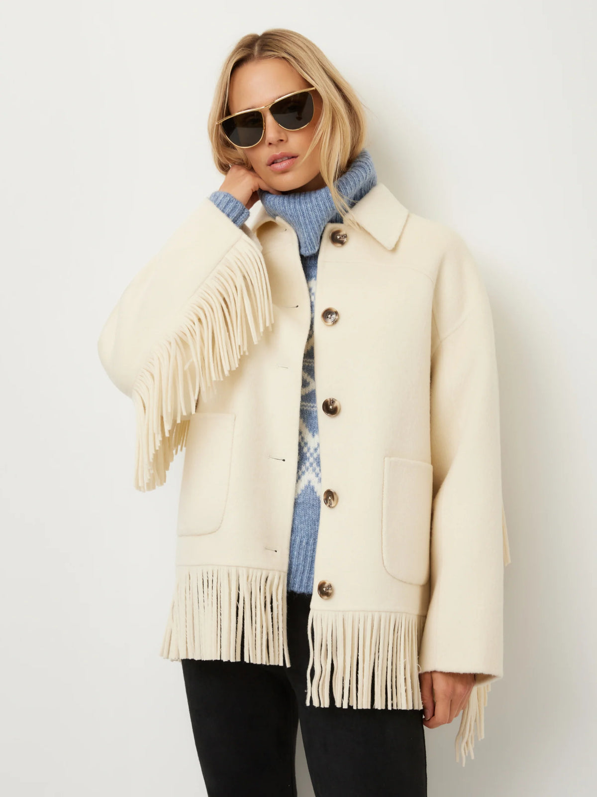 Fifteen Twenty - Yara Fringe Jacket