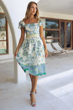 Load image into Gallery viewer, Model wearing Caballero - Camila Dress in Balinese Floral.