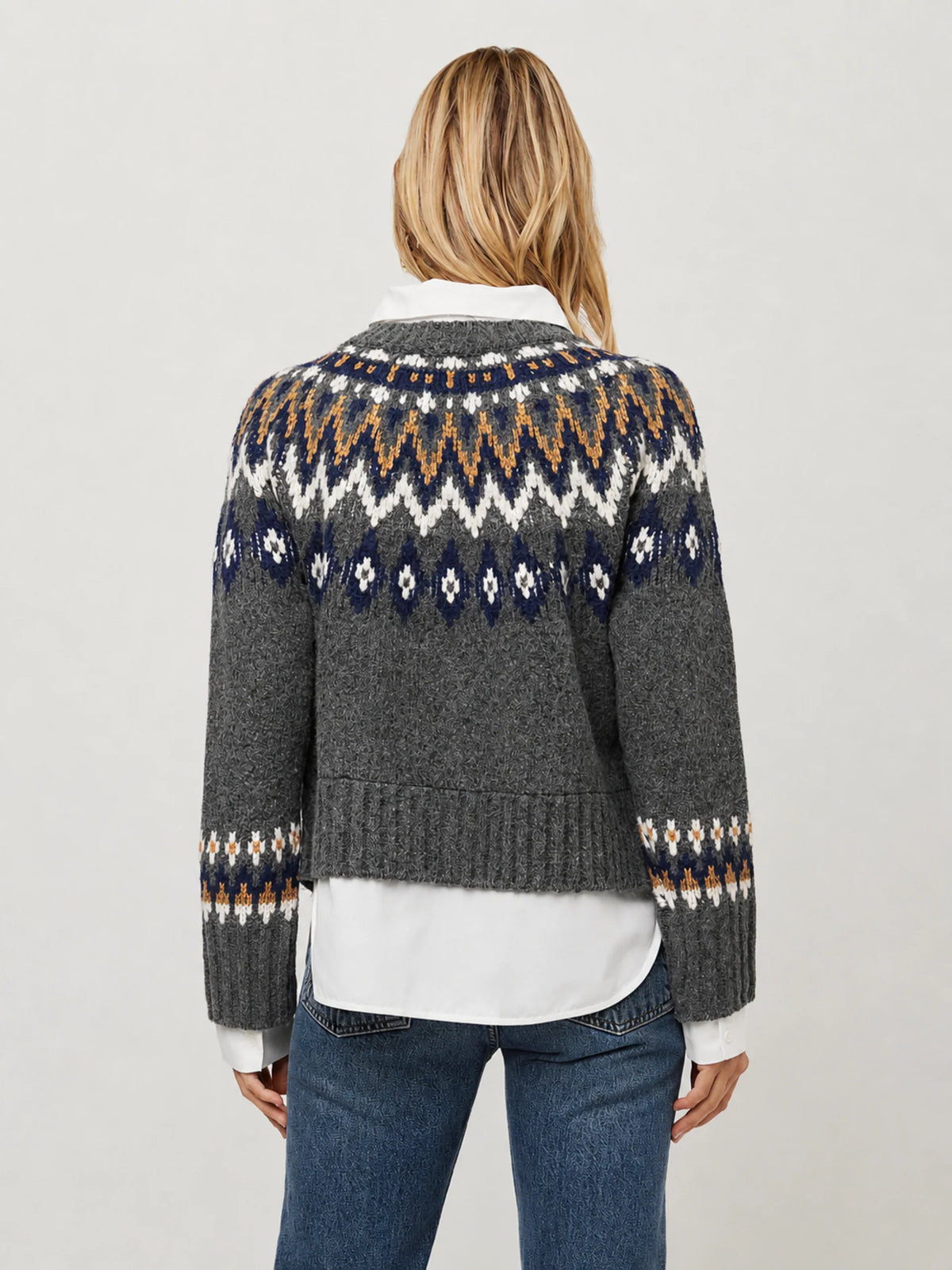 Fifteen Twenty - Alina Mixed Media Cardigan