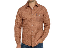 Load image into Gallery viewer, Model wearing Criquet - Quilted Shacket in Fair Isle Print.