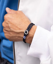 Load image into Gallery viewer, Pig & Hen Don Dino in Navy/Silver.