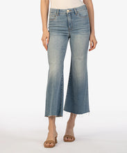 Load image into Gallery viewer, Kut From The Kloth - Meg High Rise Fab AB Ankle Wide Leg KG1516ME7 in Romantic w/ Medium.