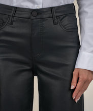 Load image into Gallery viewer, Model wearing Kut From The Kloth - Meg High Rise Fab AB Wide Leg KG2021MA1 in Evergreen Coated.