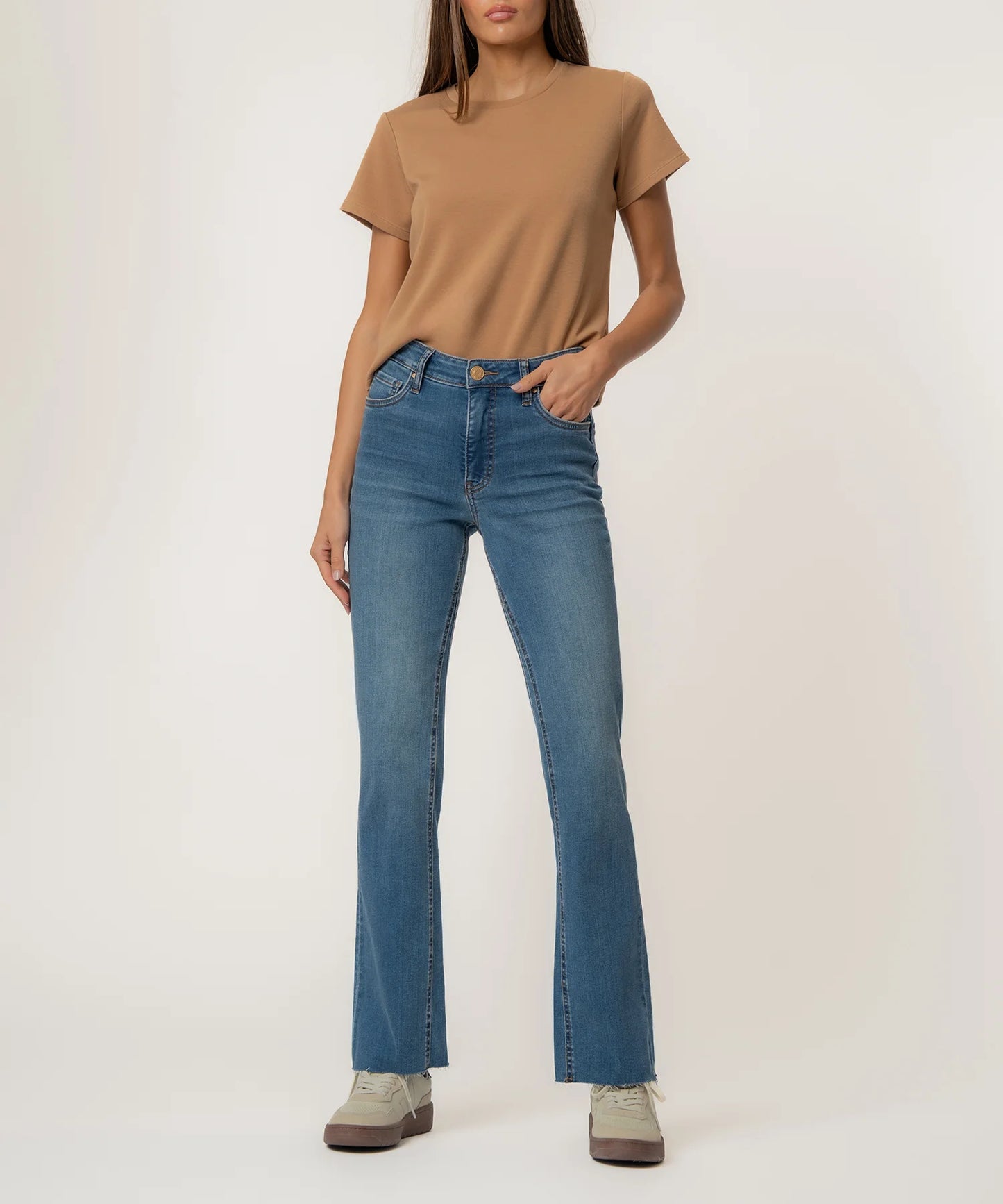 Kut From The Kloth - Kelly High Rise Fab Ab Kick Flare