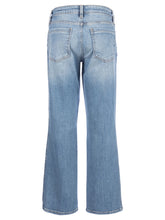 Load image into Gallery viewer, KUT From The Kloth Kelsey Mid Rise Ankle Flare Reg Hem Slash Pkt KP1949MA1 in Decreased - back.