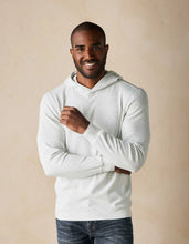 Load image into Gallery viewer, Model wearing The Normal Brand - Puremeso Essential Hoodie in Stone.