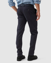 Load image into Gallery viewer, Model wearing Rodd & Gunn - Hammer Springs Straight Pant in Marine - back.