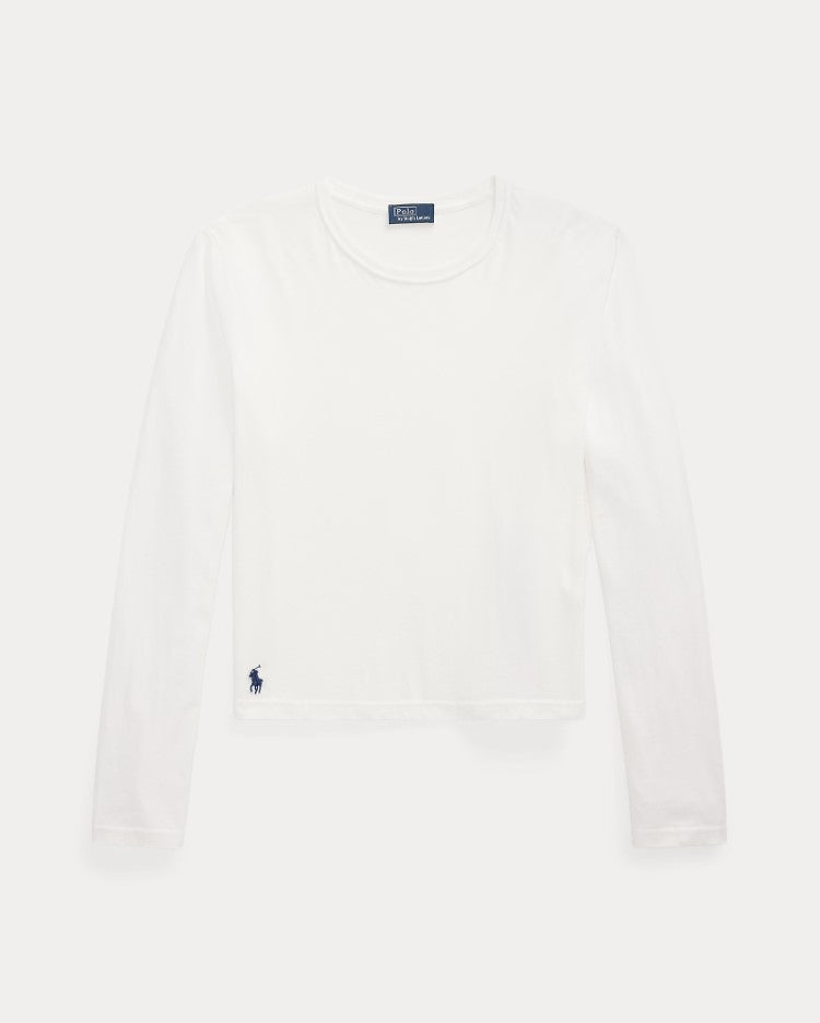 Polo Ralph Lauren - Shrunken Fit Cotton Modal Long-Sleeve Tee