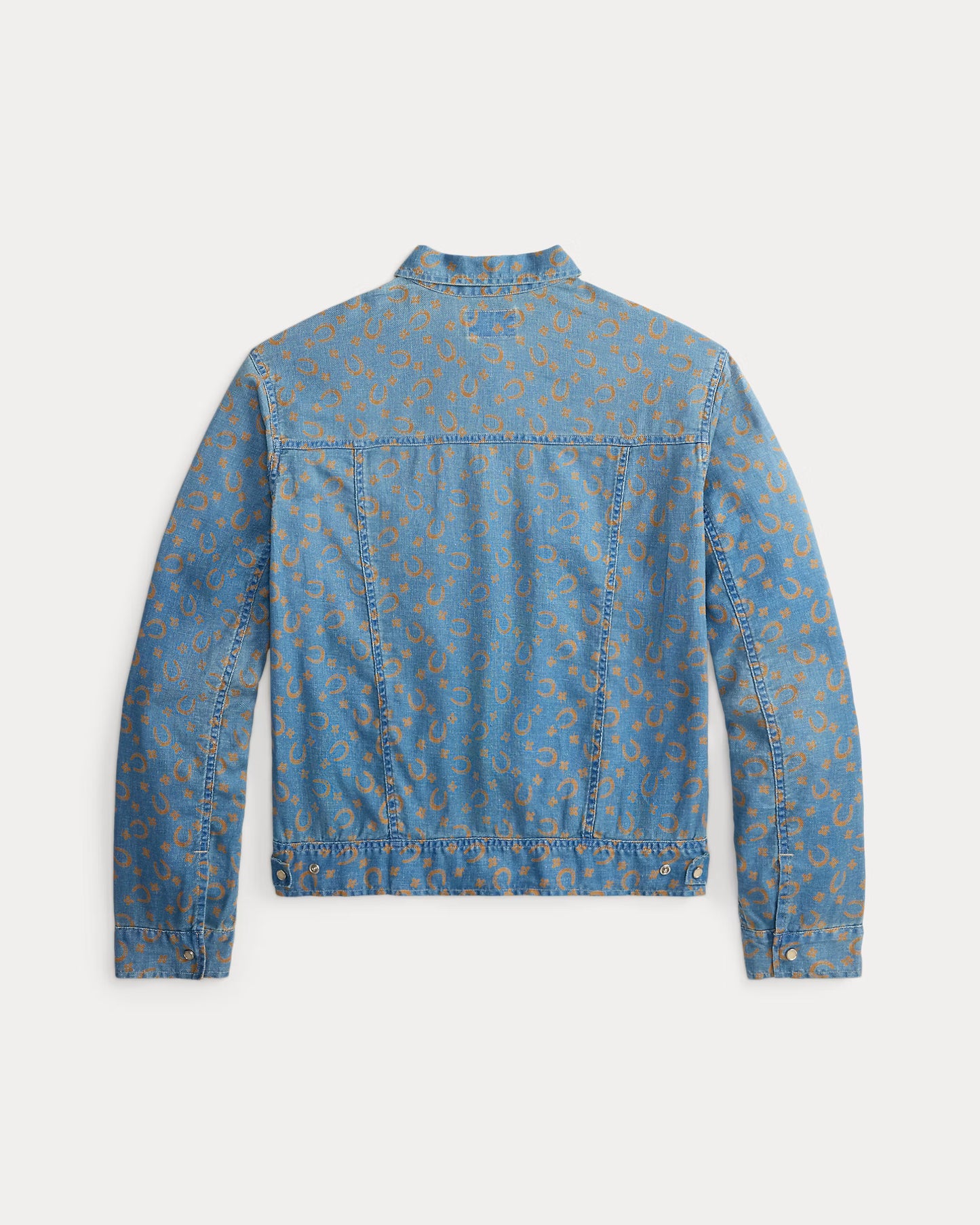 RRL - Horseshoe Print Denim Shirt Jacket