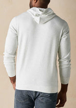 Load image into Gallery viewer, Model wearing The Normal Brand - Puremeso Essential Hoodie in Stone - back.