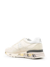 Load image into Gallery viewer, Premiata Men's Landeck Lace Up Sneaker VAR 6136 in Off White.