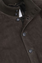 Load image into Gallery viewer, Valstar Suede Bomber Jacket in Muschio.