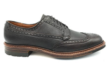 Load image into Gallery viewer, LaRossa Shoe and Alden Wingtip special make up in dark brown regina calf.