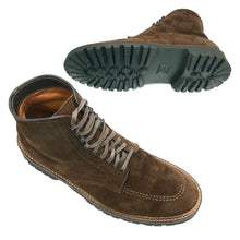 Load image into Gallery viewer, LaRossa Shoe and Alden special make up Indy Boot D1916H in Reverse Tobacco Chamois.