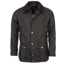 Load image into Gallery viewer, Barbour Ashby waxed jacket in olive.