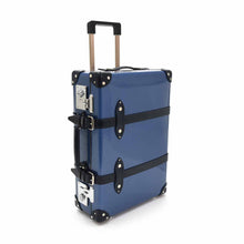 Load image into Gallery viewer, Globe-Trotter Deluxe 20" Trolley Case in Sapphire Blue.