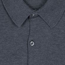 Load image into Gallery viewer, John Smedley - Bradwell L/S Shirt in Charcoal.