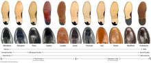 Load image into Gallery viewer, Alden shoe last size chart.