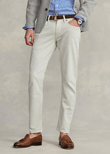Load image into Gallery viewer, Model wearing POLO Ralph Lauren - Sullivan Slim Knitlike Chino Pant in Dove Grey.