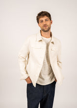 Load image into Gallery viewer, Model wearing Saint James - ST Timothee Men&#39;s Jacket in Craie.
