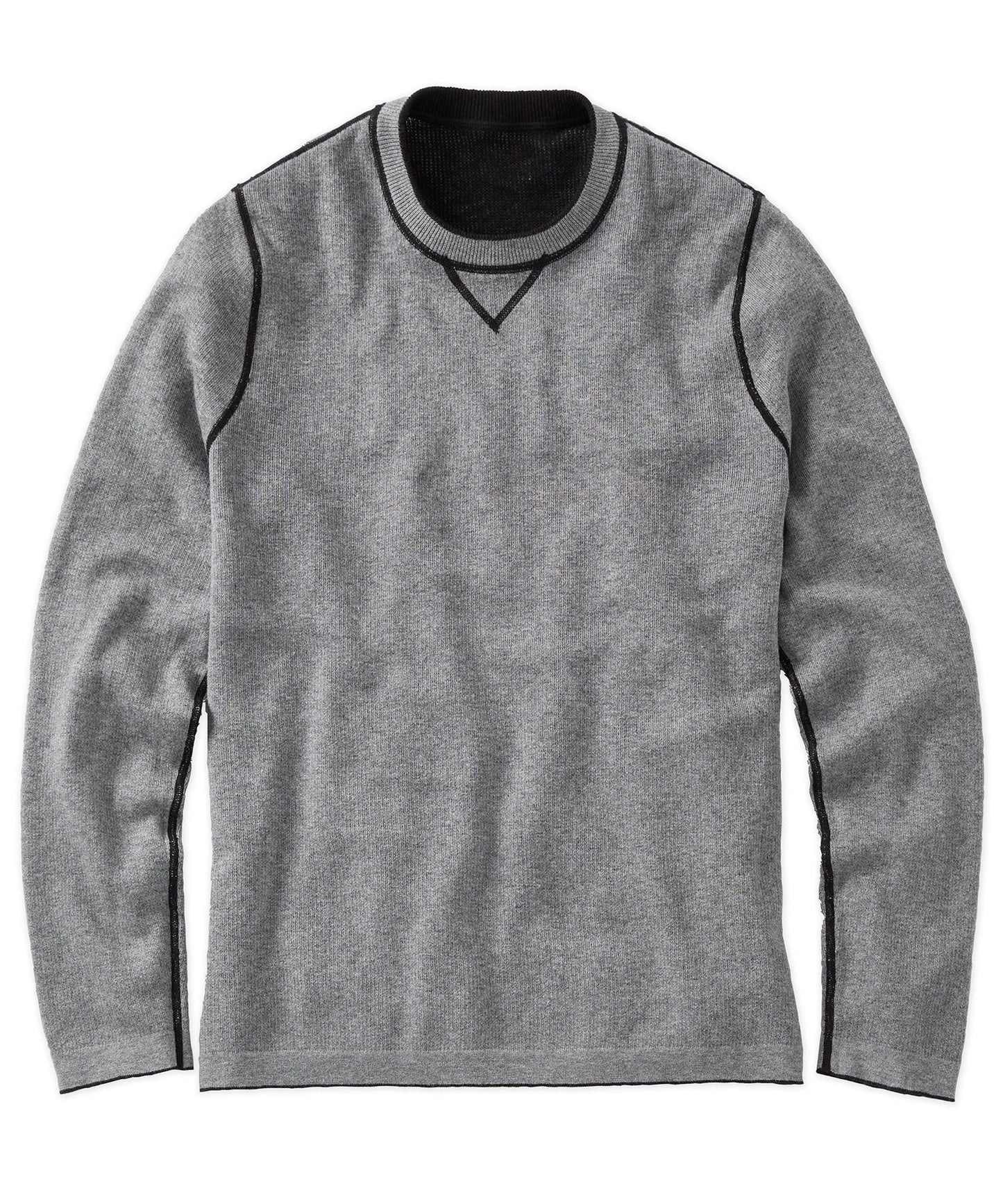 Borgo 28 - LS Reversible Crew Sport Sweater