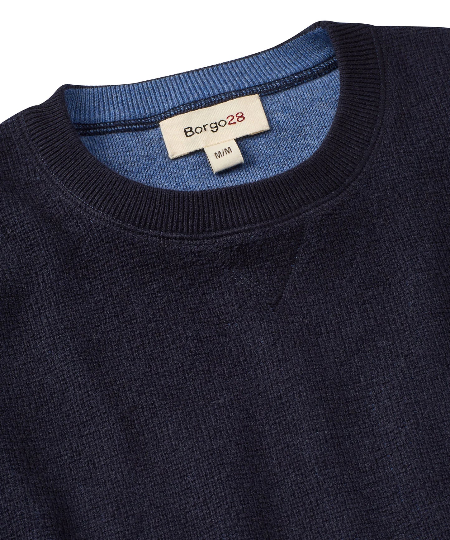Borgo 28 - LS Reversible Crew Sport Sweater