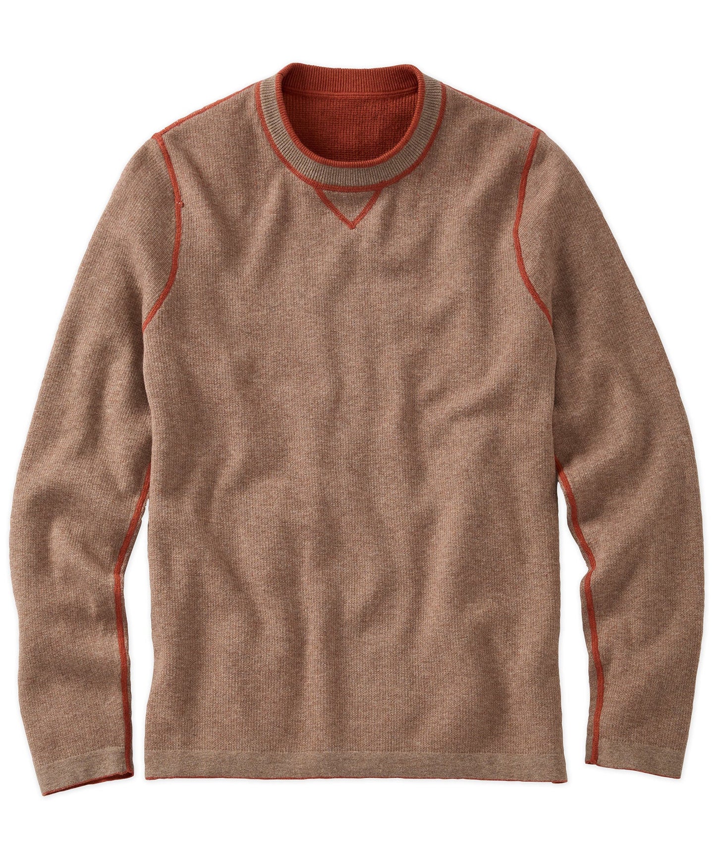 Borgo 28 - LS Reversible Crew Sport Sweater