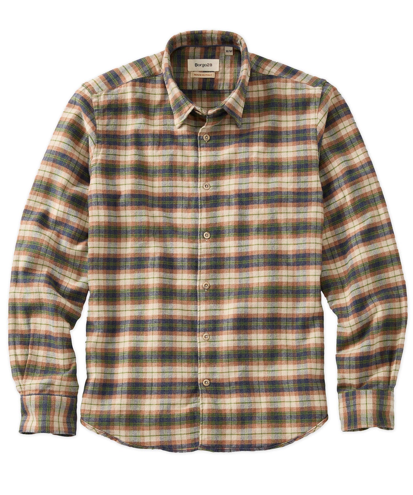 Borgo 28 - LS Melange Multi Plaid Shirt