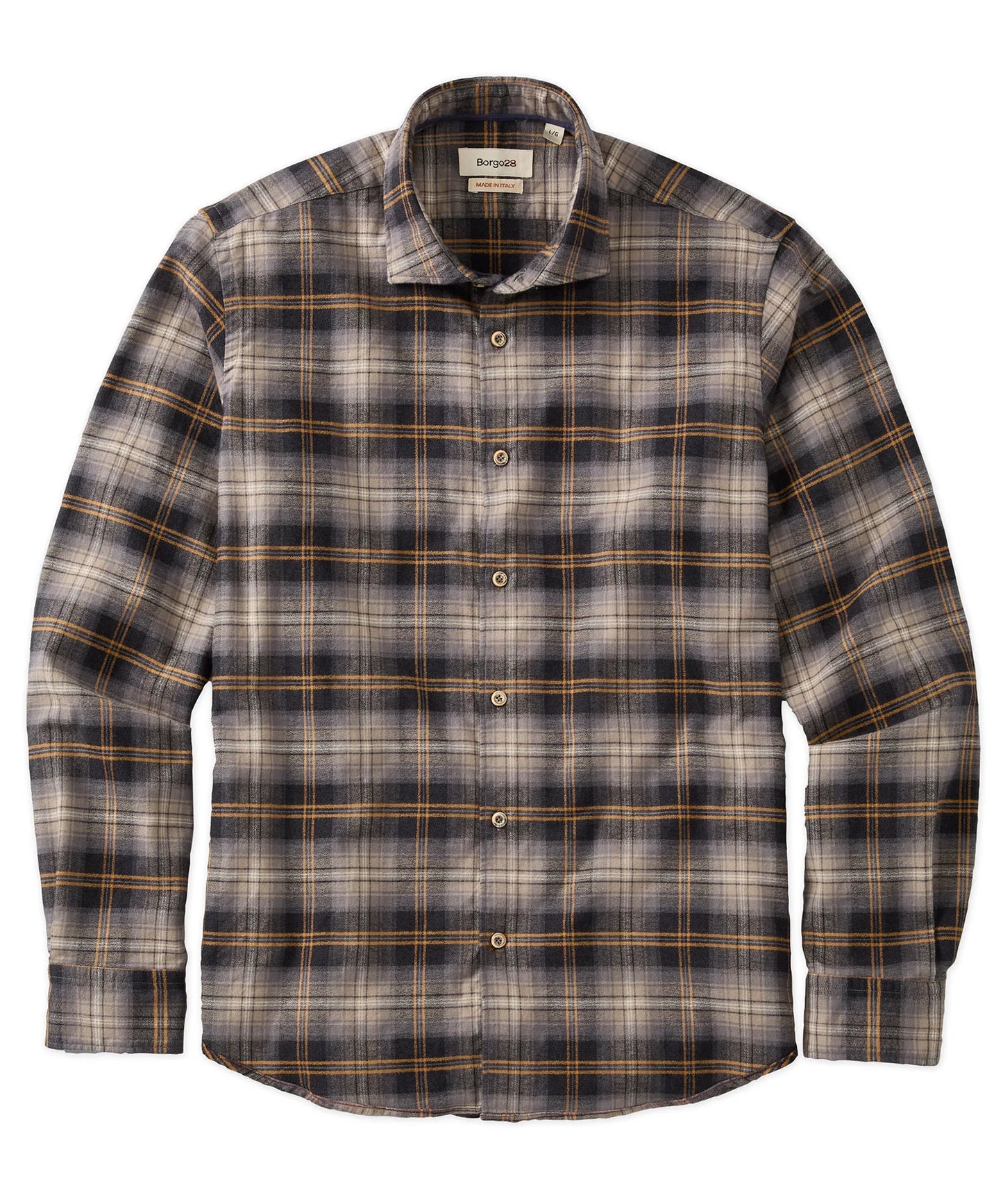 Borgo 28 - LS Brushed Big Plaid Shirt