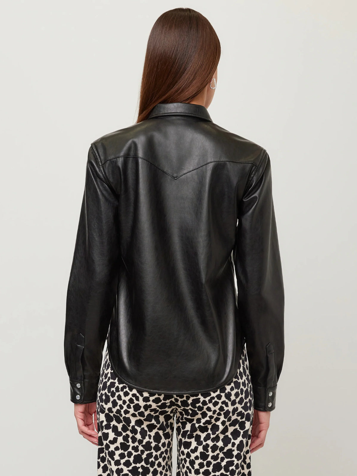Fifteen Twenty - Anna Faux Leather Shirt