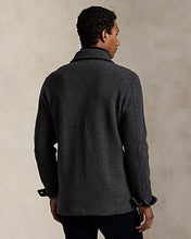 Load image into Gallery viewer, model wearing POLO Ralph Lauren - LS Brushed Double Knit Chore Jacket - back
