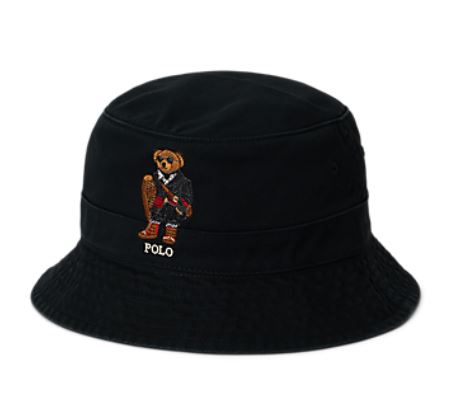 POLO Ralph Lauren - Cotton Twill Novelty Holiday Bear Loft Bucket Hat