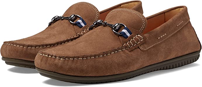 Martin Dingman - Bermuda Horsebit Loafer in Bark.