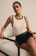 Load image into Gallery viewer, Model wearing ZSupply Social Tank in Crystal.
