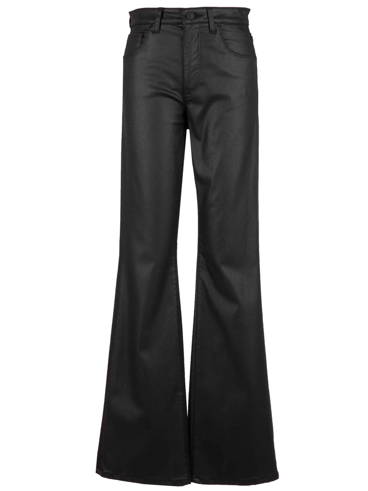 Kut From The Kloth - Ana High Rise Fab AB Flare in Black Coated.