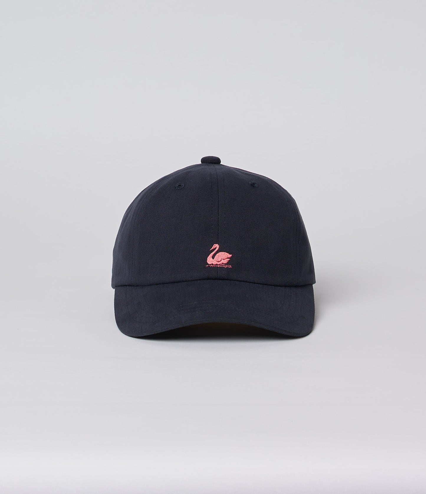 Merz B. Schwanen - Good Basics Swan Logo Cap in Charcoal