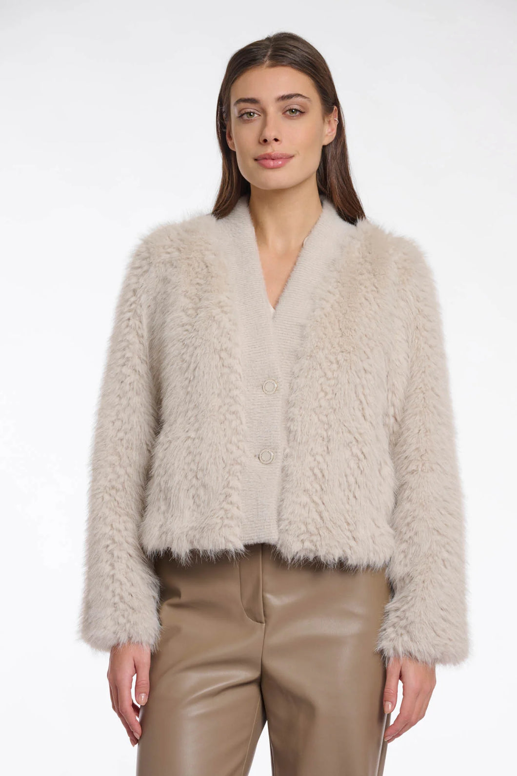 Rino & Pelle - Chaimae Short Faux Fur Jacket
