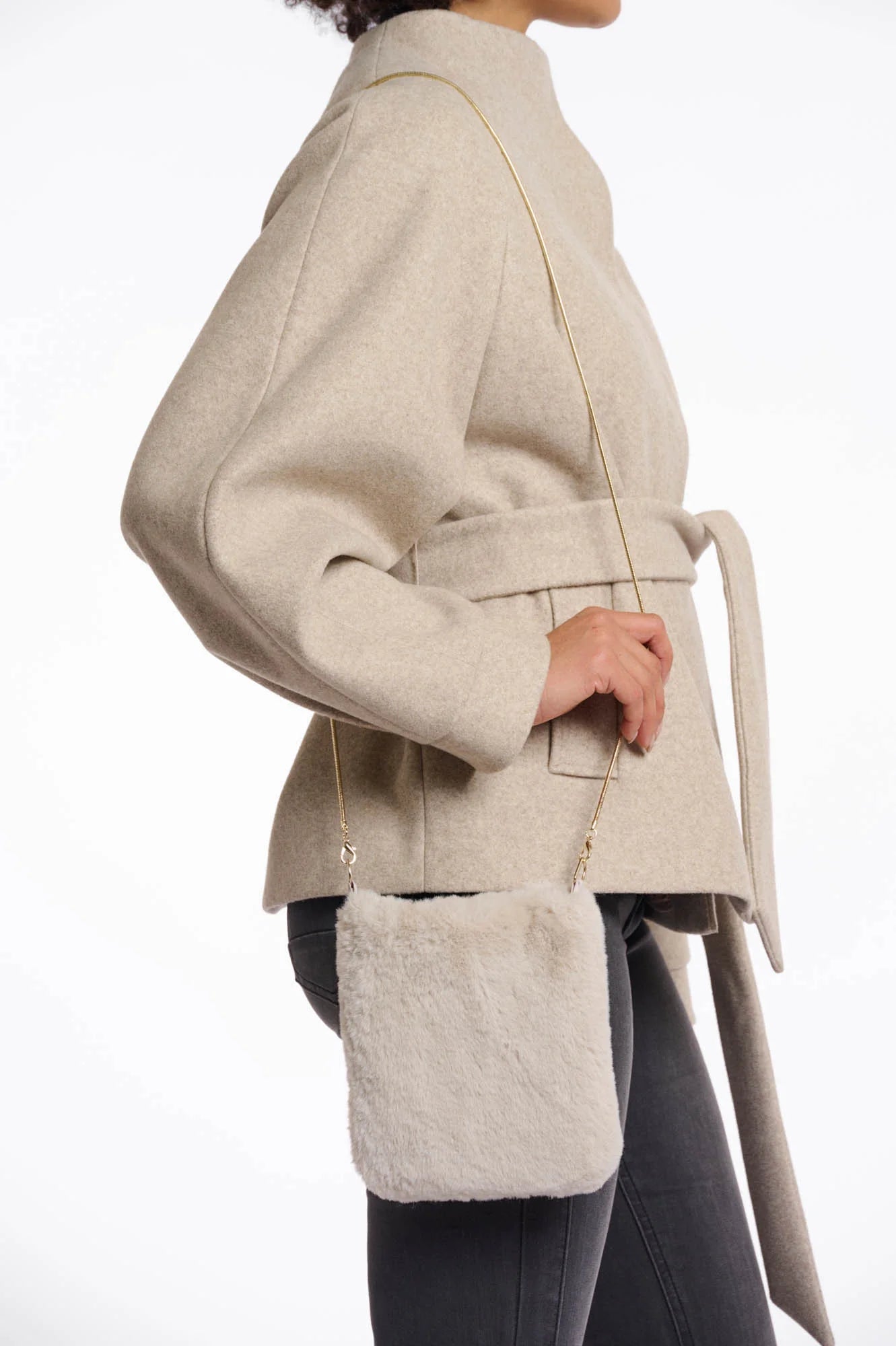 Rino & Pelle - Doxy Small Faux Fur Shoulderbag