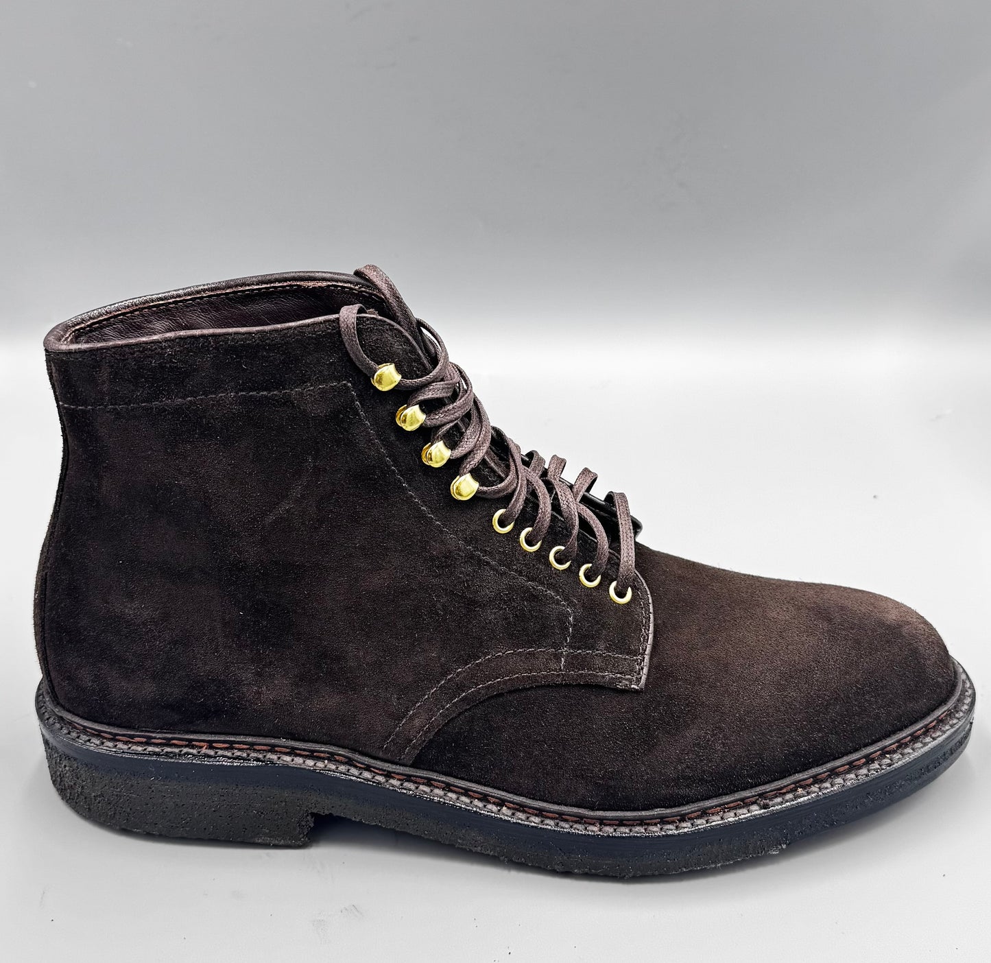 Alden M1801H in Chocolate Suede.