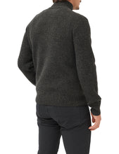 Load image into Gallery viewer, Model wearing Rodd &amp; Gunn - Robbies Road Sweater in Jungle - back.
