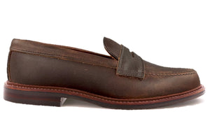Alden D2216 Leisure Loafer in Smooth Tobacco Chamois