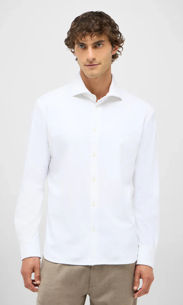 Maurizio Baldassari - Santini Spread Collar Jersey Shirt