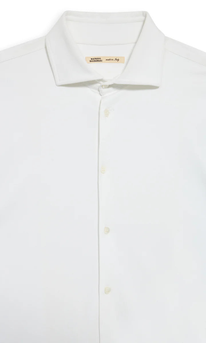 Maurizio Baldassari - Santini Spread Collar Jersey Shirt