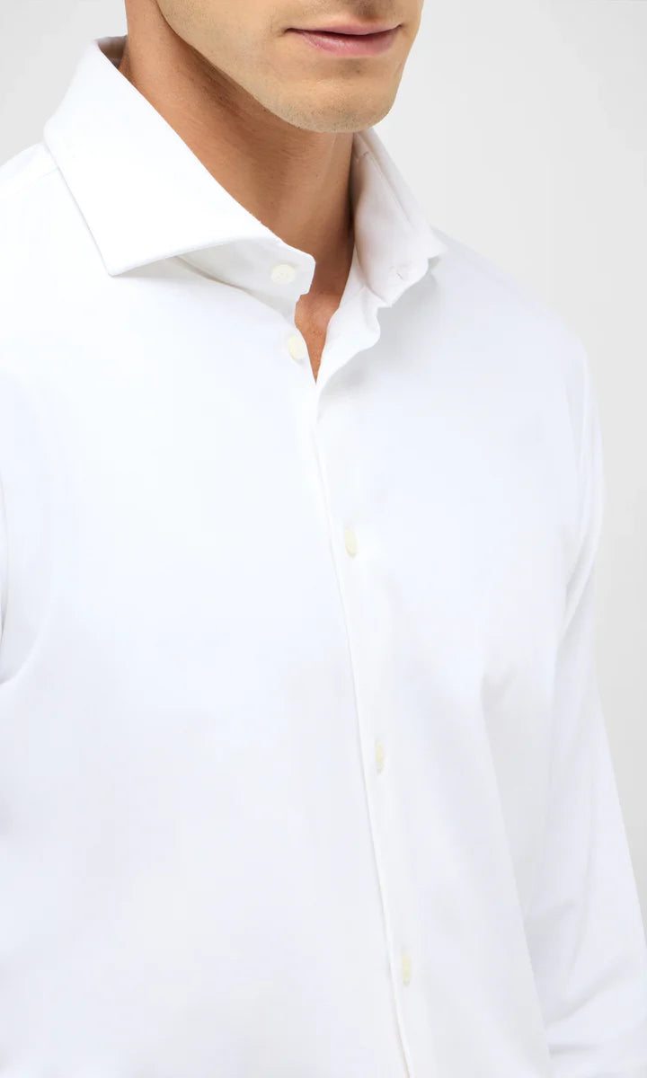 Maurizio Baldassari - Santini Spread Collar Jersey Shirt