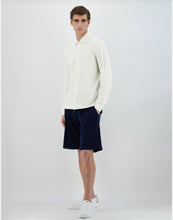 Load image into Gallery viewer, Model wearing Herno - Men&#39;s Crepe Jersey Shirt in white.

