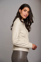 Load image into Gallery viewer, Model wearing Rino &amp; Pelle - Javy Jacket in Stone.
