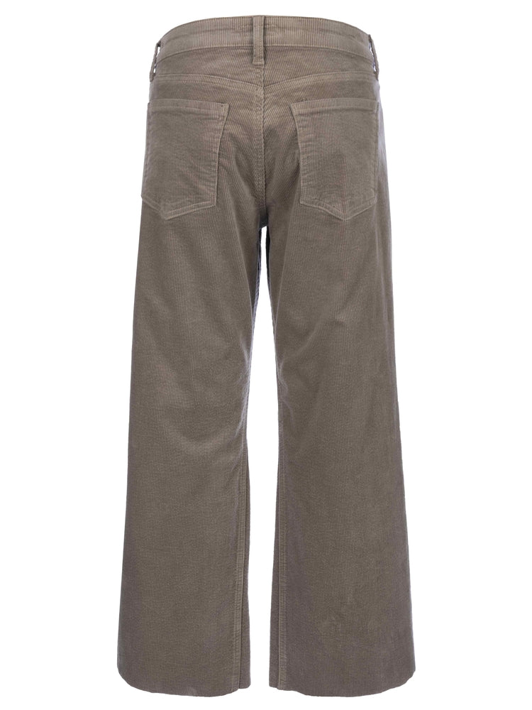 Kut From The Kloth - Kelsey Mid Rise Ankle Flare - Inset Leg in Rosemary - back.